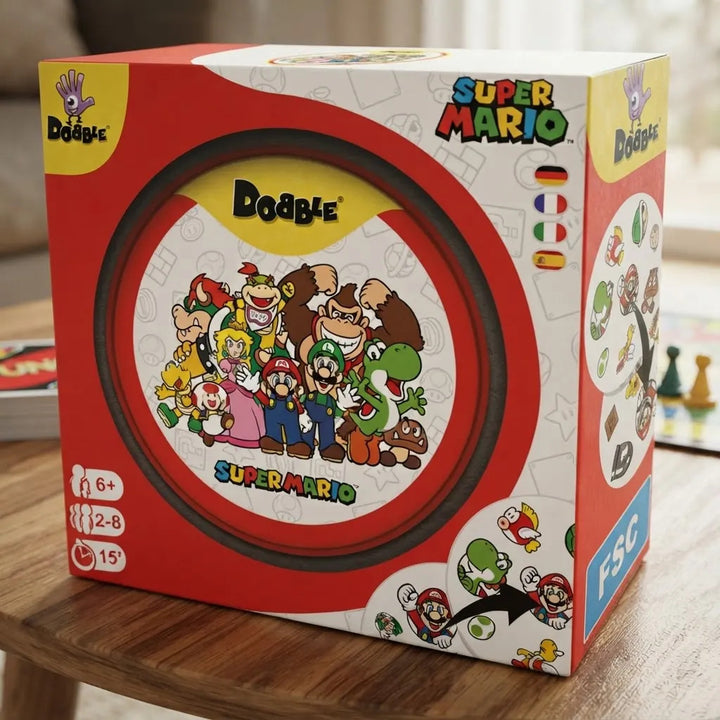 Juego de Mesa Dobble Super Mario Para Niños