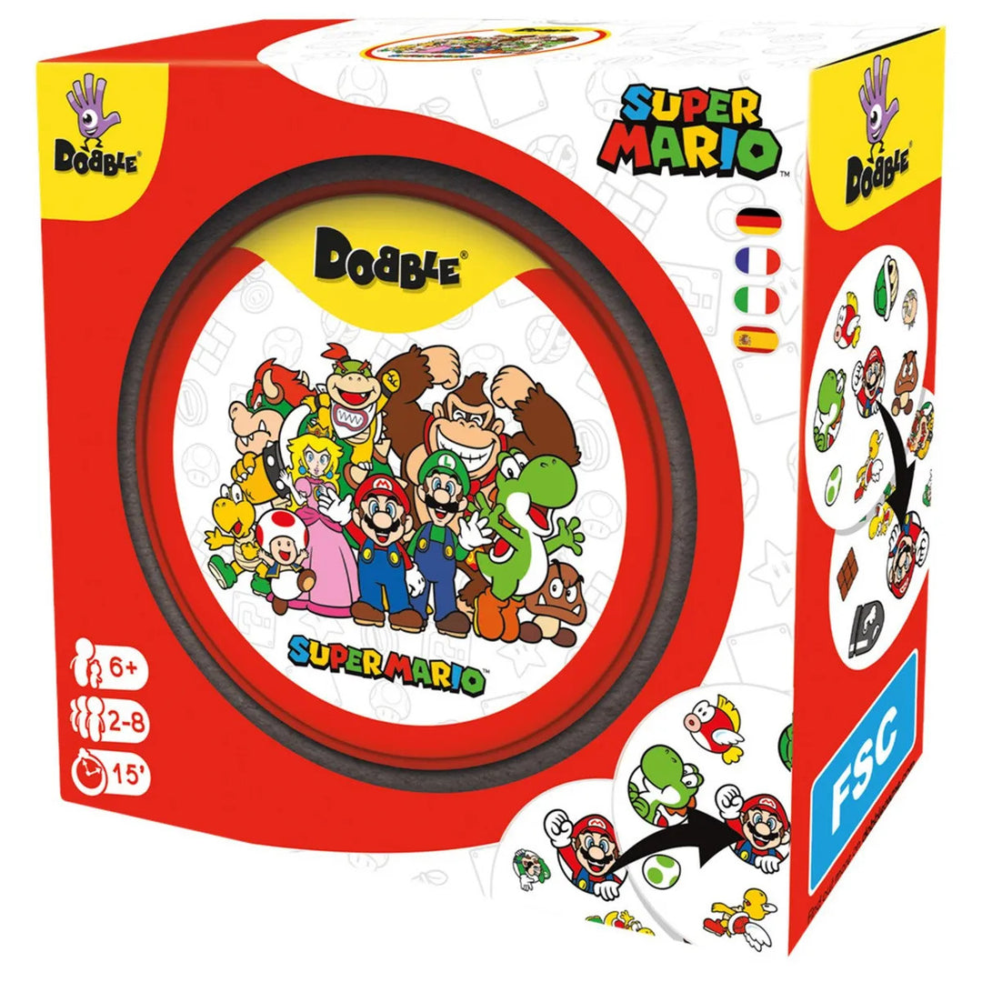 Juego de Mesa Dobble Super Mario Para Niños