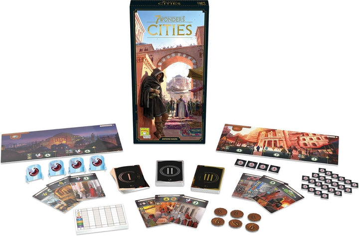 Juego de Mesa Estrategia 7 Wonders Cities Nueva Edición Adultos
