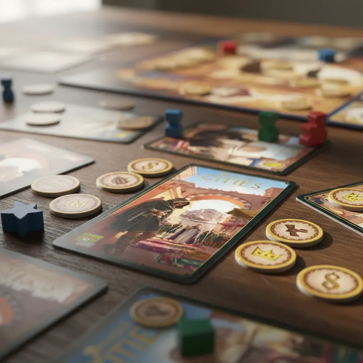 Juego de Mesa Estrategia 7 Wonders Cities Nueva Edición Adultos