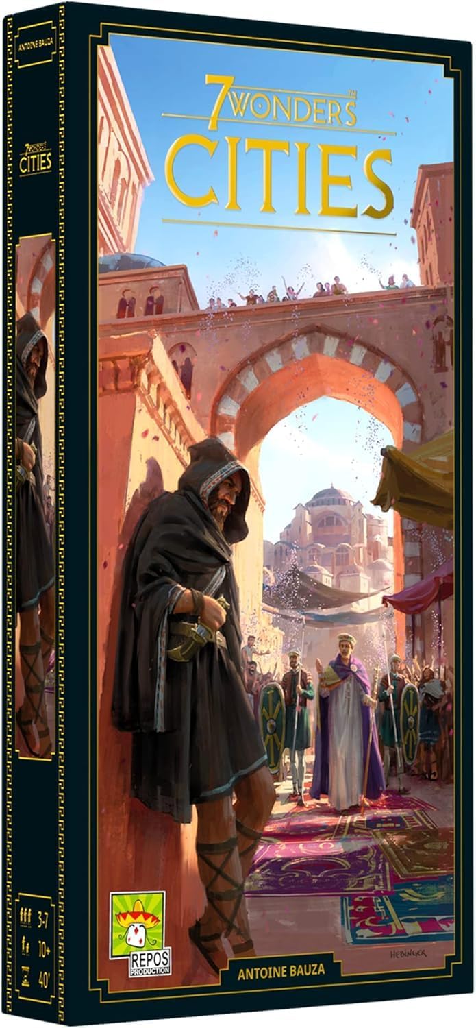 Juego de Mesa Estrategia 7 Wonders Cities Nueva Edición Adultos