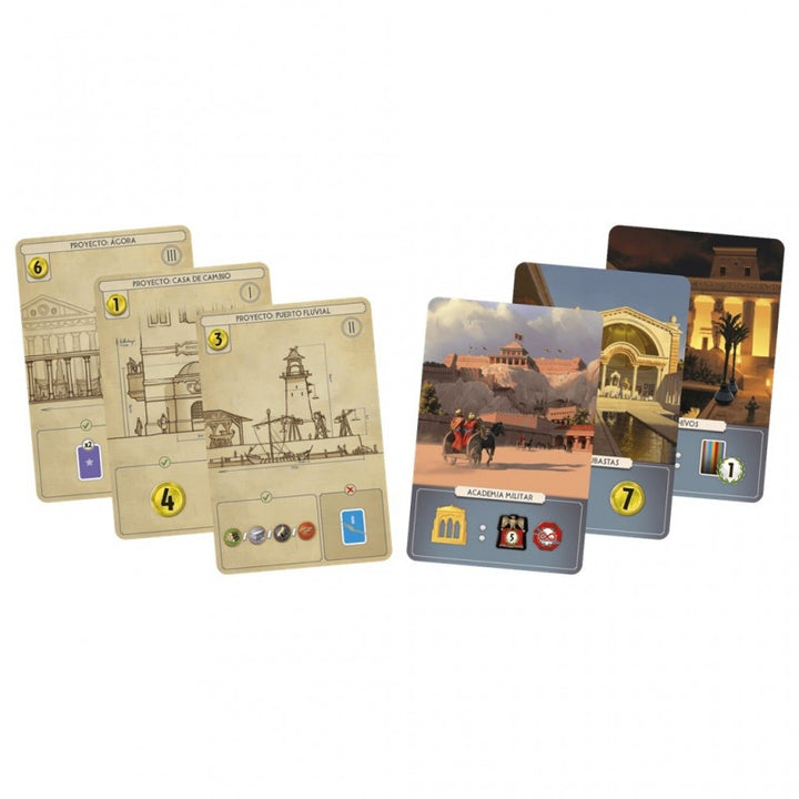 Juego de Mesa Estrategia 7 Wonders Edifice Para Adultos
