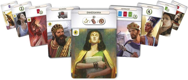 Juego de Mesa 7 Wonders Leaders Nueva Edición Para Adultos