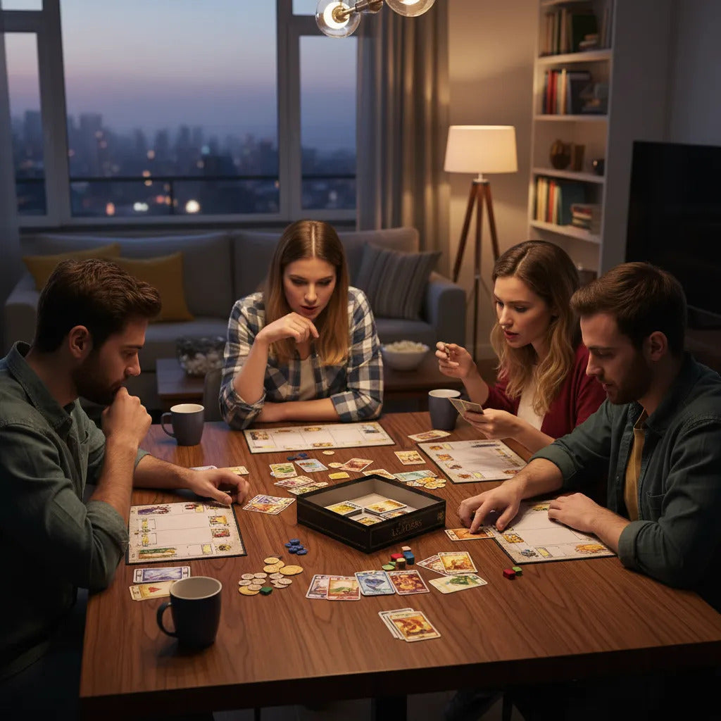 Juego de Mesa 7 Wonders Leaders Nueva Edición Para Adultos