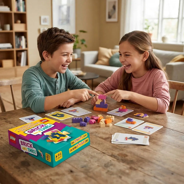 Juego de Mesa Cooperativo LEGO Brick Like This Para Niños