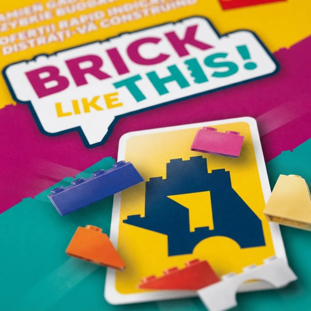 Juego de Mesa Cooperativo LEGO Brick Like This Para Niños