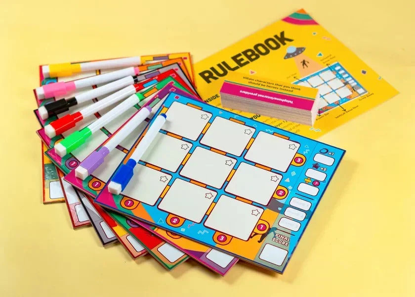 Juego de Mesa JinxO  Estrategia Para Niños Adultos
