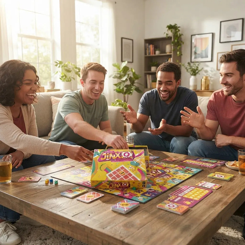 Juego de Mesa JinxO  Estrategia Para Niños Adultos