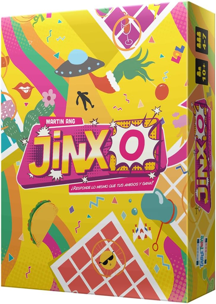 Juego de Mesa JinxO  Estrategia Para Niños Adultos