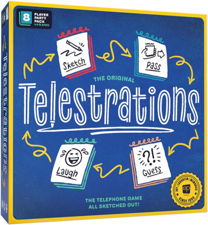 Juego de Mesa Telestrations Refresh Para Niños Familia