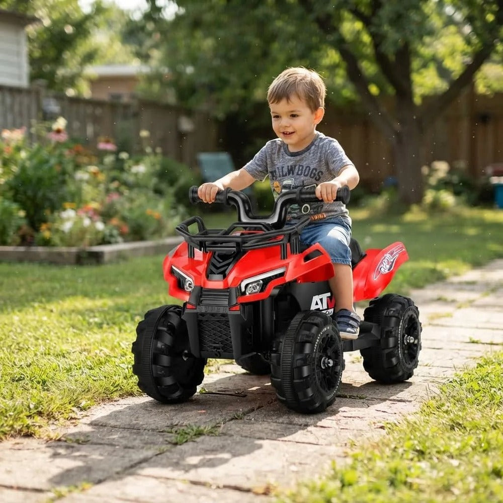 Moto Eléctrica Montable Sonidos Y Luces Rojo Niños