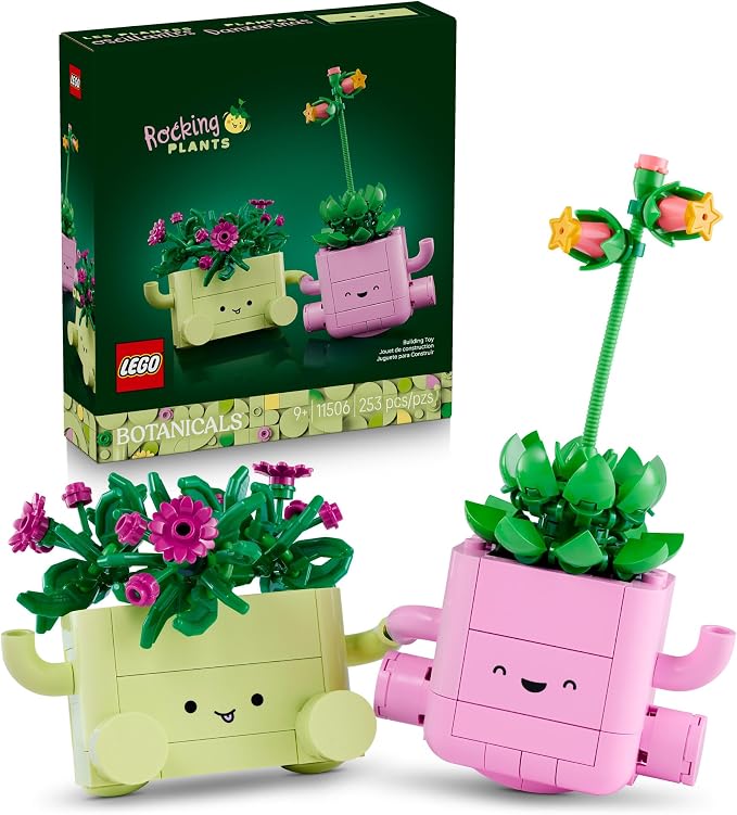 Juego de Construcción LEGO Plantas Mecedoras 253 Piezas