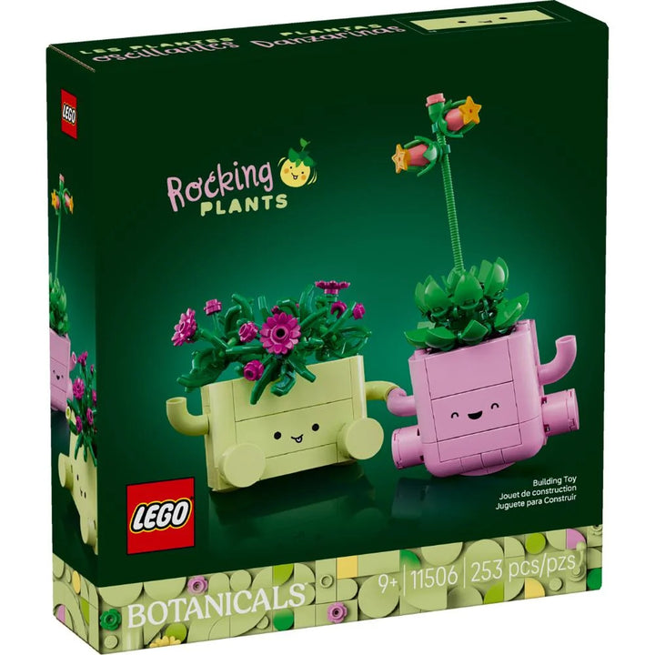 Juego de Construcción LEGO Plantas Mecedoras 253 Piezas