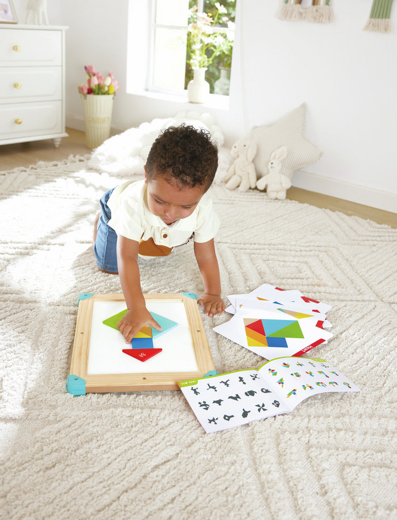 Juego Laberinto y Pizarra Magnético 2-in-1 Espacial Para Niños