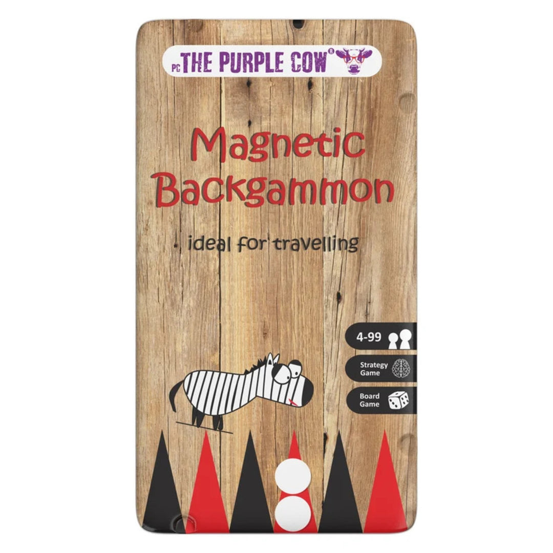 Juego de Mesa Magnético Backgammon Para Niños