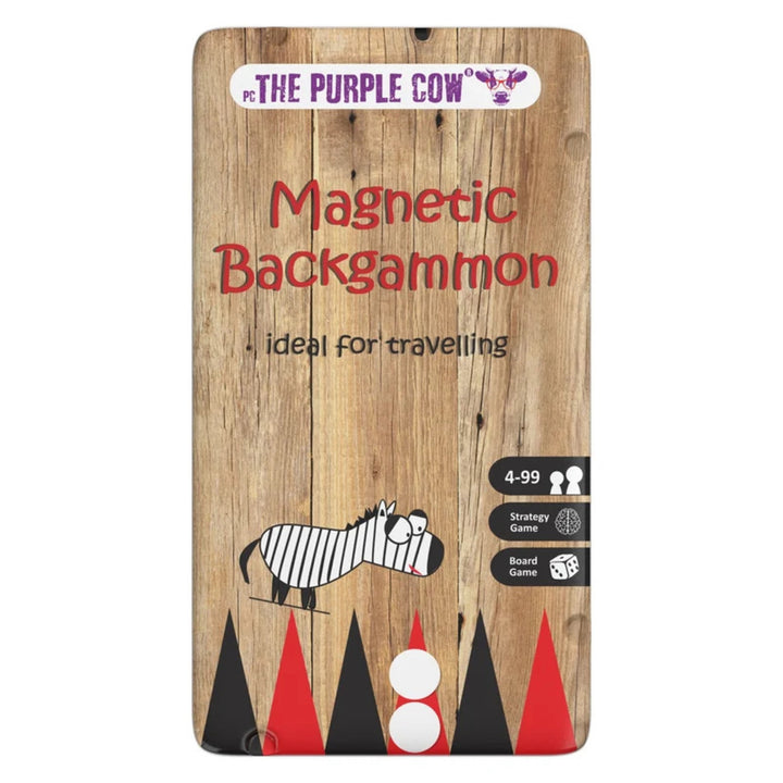 Juego de Mesa Magnético Backgammon Para Niños