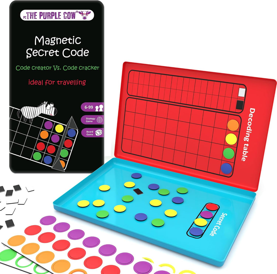 Juego Didáctico Código Secreto Magnético Para Niños