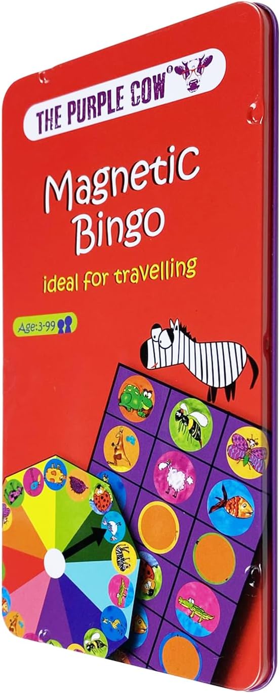 Juego Magnético Educativo Bingo Animal Viaje Para Niños