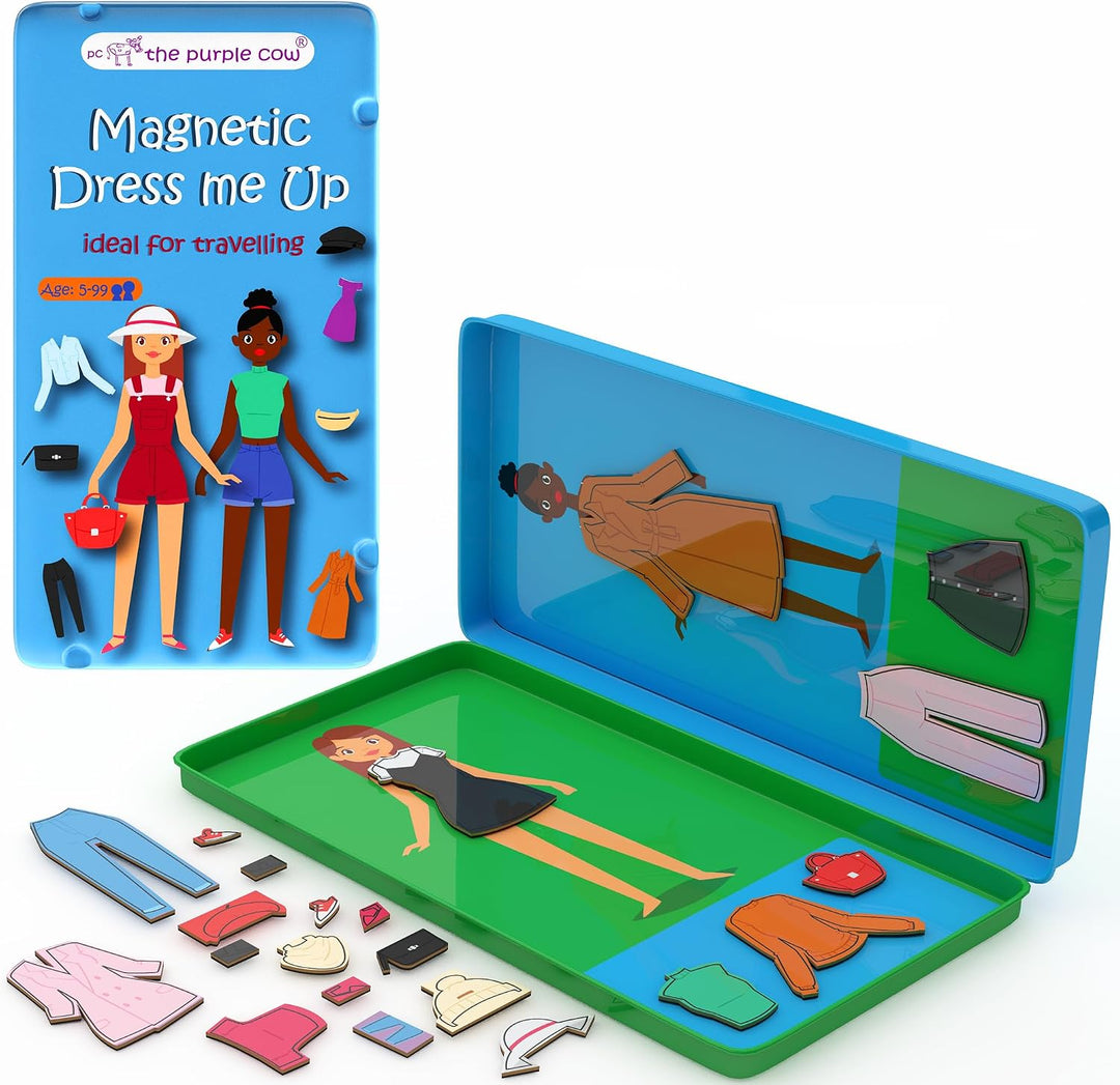 Juego Magnético Viste las Muñecas Viaje Para Niños