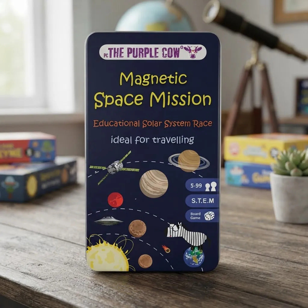 Juego Didáctico Magnético Sistema Solar Viaje Para Niños