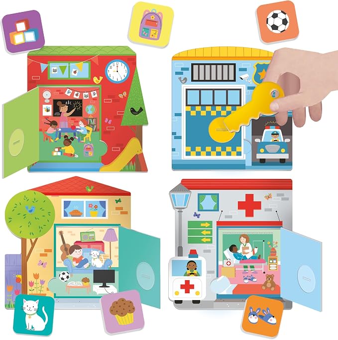 Juego Educativo de Memoria Montessori Para Niños