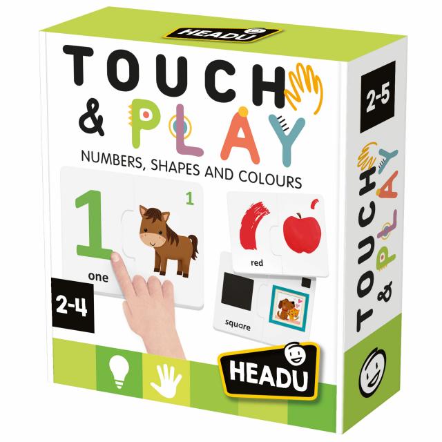 Juego Didáctico Pluzzle táctiles Formas y Colores Para Niños
