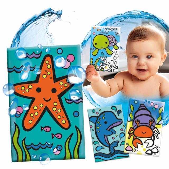 Juego Didáctico Flashcards Baby Para El Baño Para Bebés