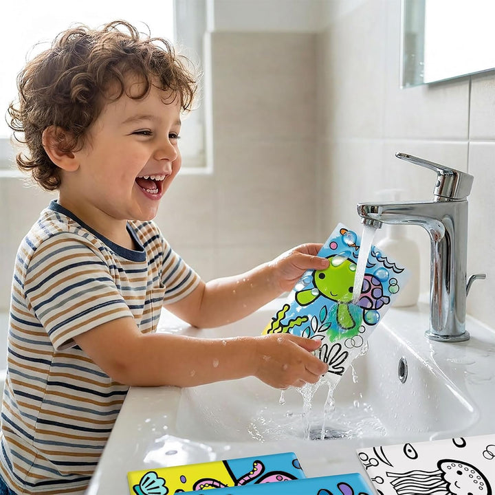 Juego Didáctico Flashcards Baby Para El Baño Para Bebés