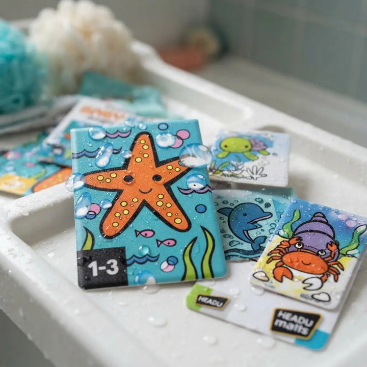Juego Didáctico Flashcards Baby Para El Baño Para Bebés