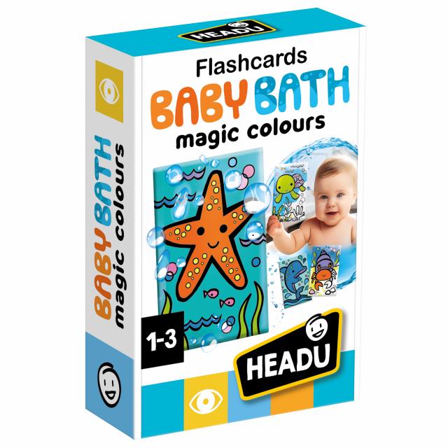 Juego Didáctico Flashcards Baby Para El Baño Para Bebés