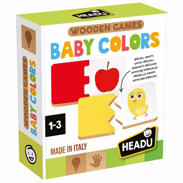 Juego Didáctico de Madera para Aprender Colores y Formas Para Niños