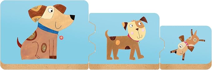 Juego Educativo de Madera 15 Piezas Tamaños Para Niños