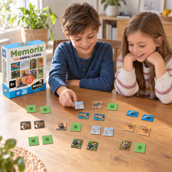 Juego Didáctico Memoria Habitad Animal Para Niños