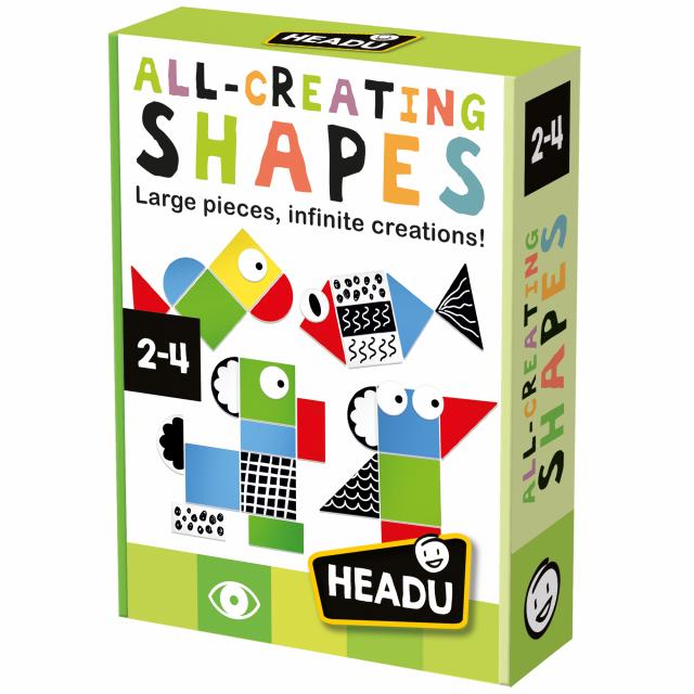 Juego Didáctico 28 Figuras Para Crear Para Niños