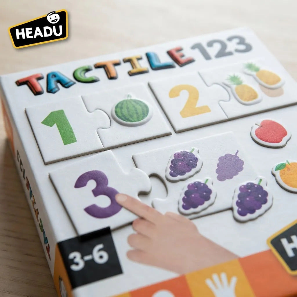 Rompecabezas Didáctico Números 1-9 Montessori Tatil Para Niños