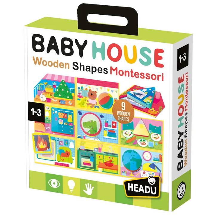 Juego Educativo Montessori Formas de Madera Para Niños