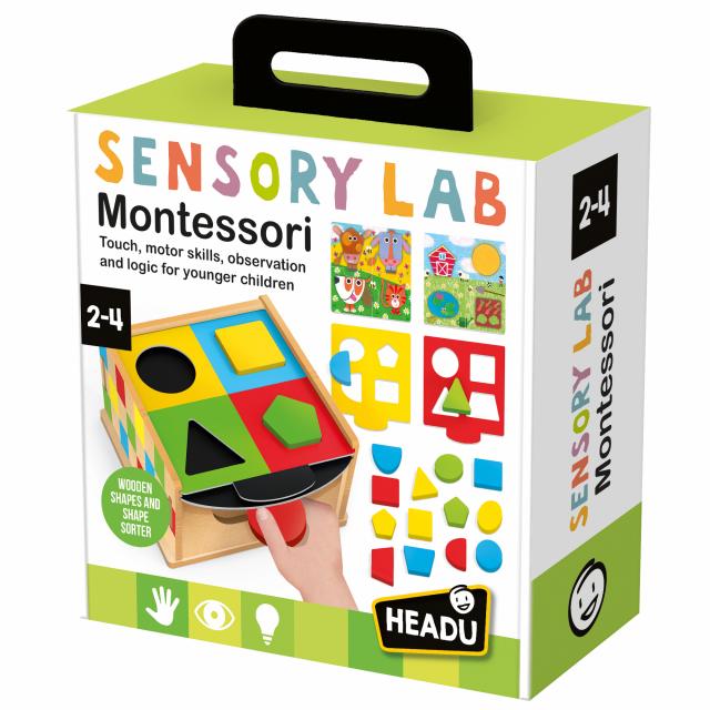 Juego Clasificador de Formas Montessori de Madera Para Niños
