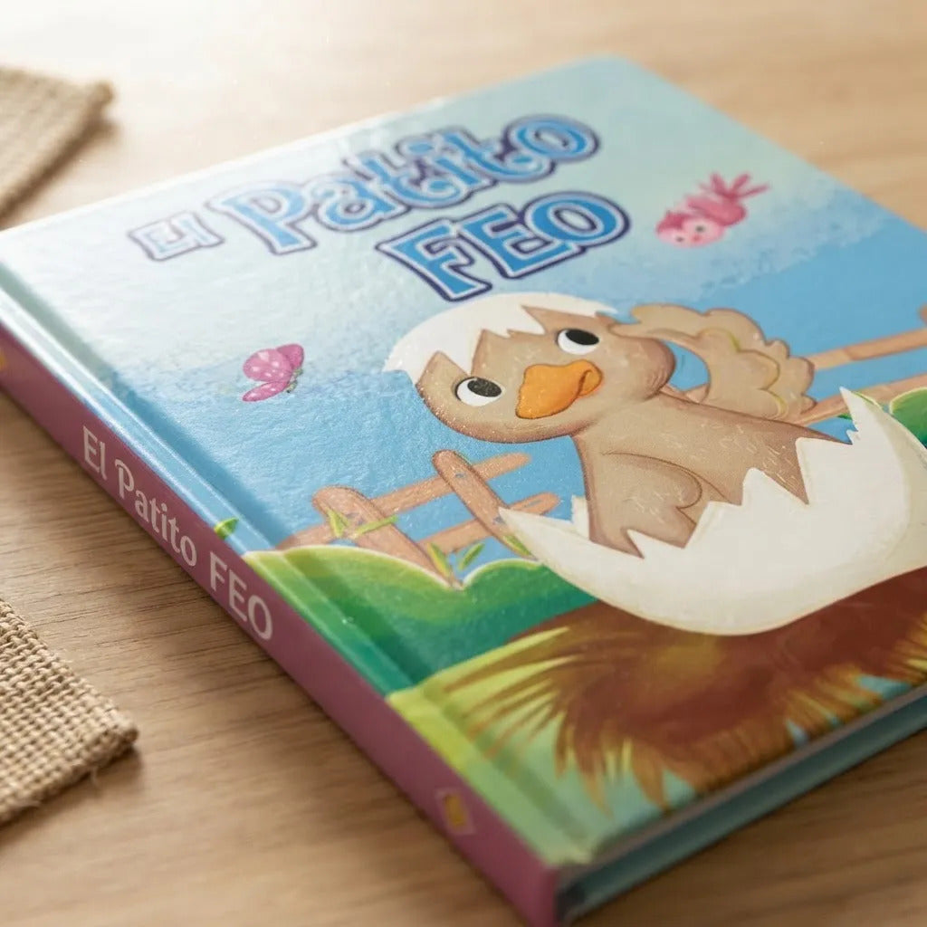 Libro Cuento Clásico Ilustrado El Patito Feo Lexus Para Niños