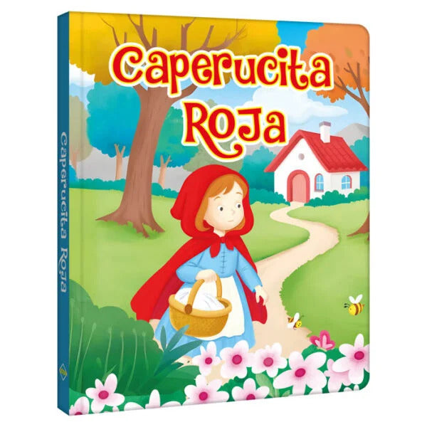 Libro Cuento Clásico Ilustrado Caperucita Roja Lexus Para Niños