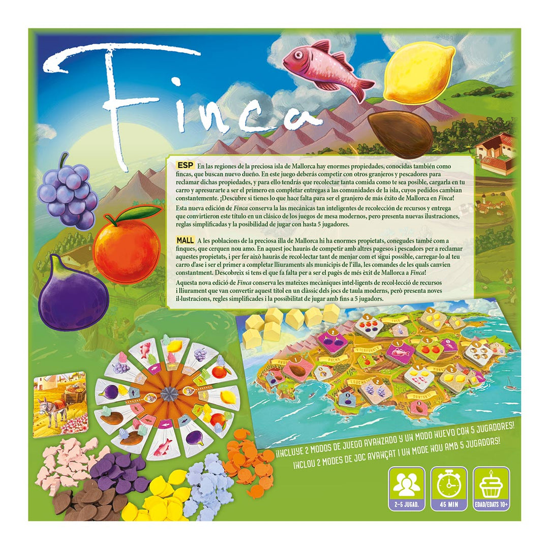 Juego de Mesa Estratégico Finca Devir Para Adultos