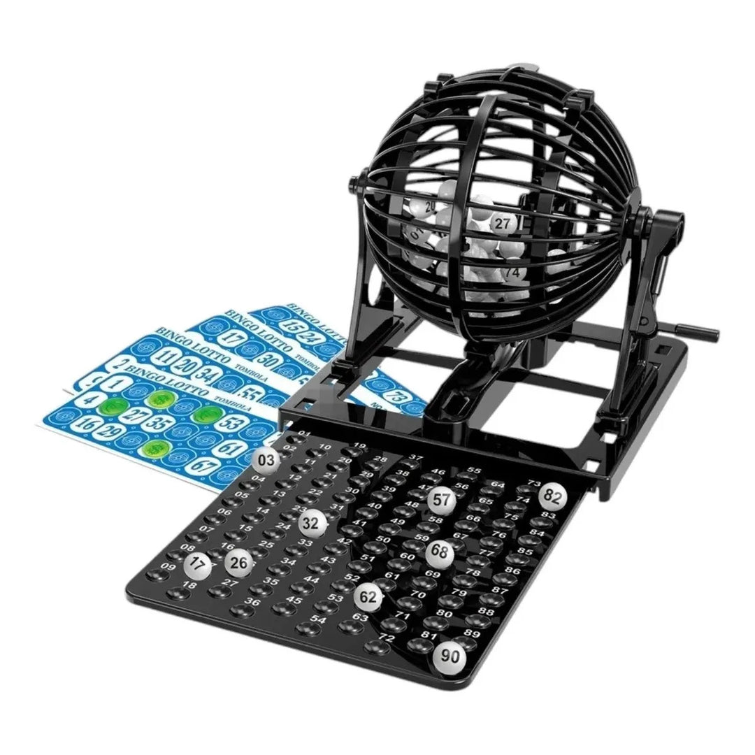 Juego de Mesa Bingo Clásico con Balotera Para Niños Familiar