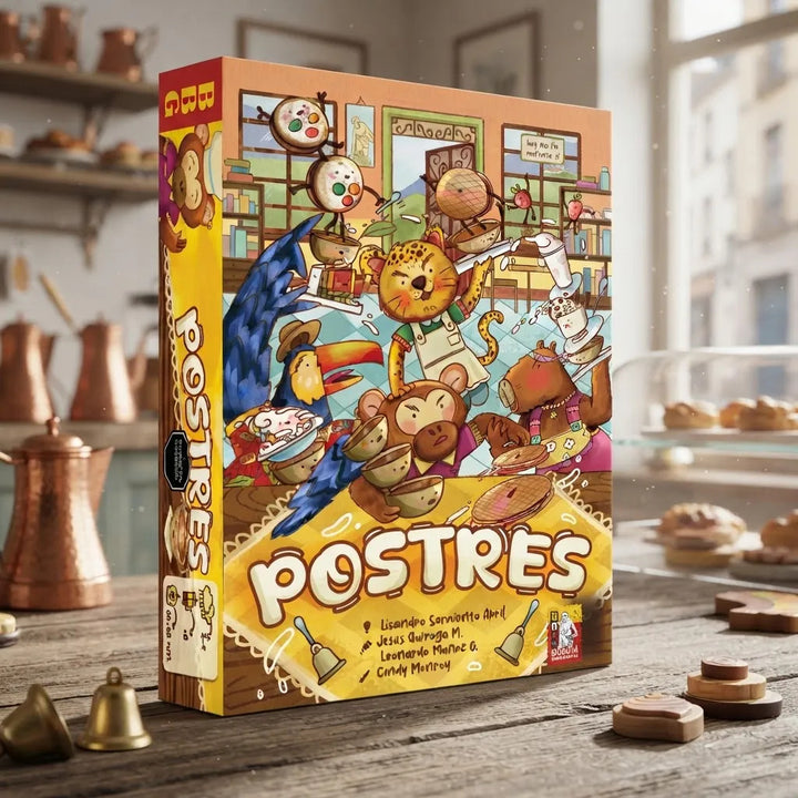 Juego de Mesa Postres Estrategia Para Niños Adultos