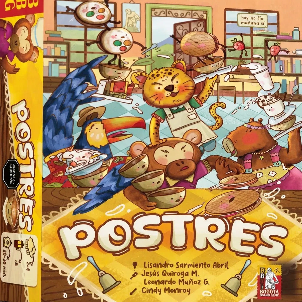 Juego de Mesa Postres Estrategia Para Niños Adultos