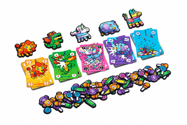Juego de Mesa Piñatas Estrategia Para Niños Adultos