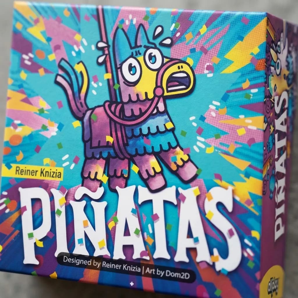 Juego de Mesa Piñatas Estrategia Para Niños Adultos