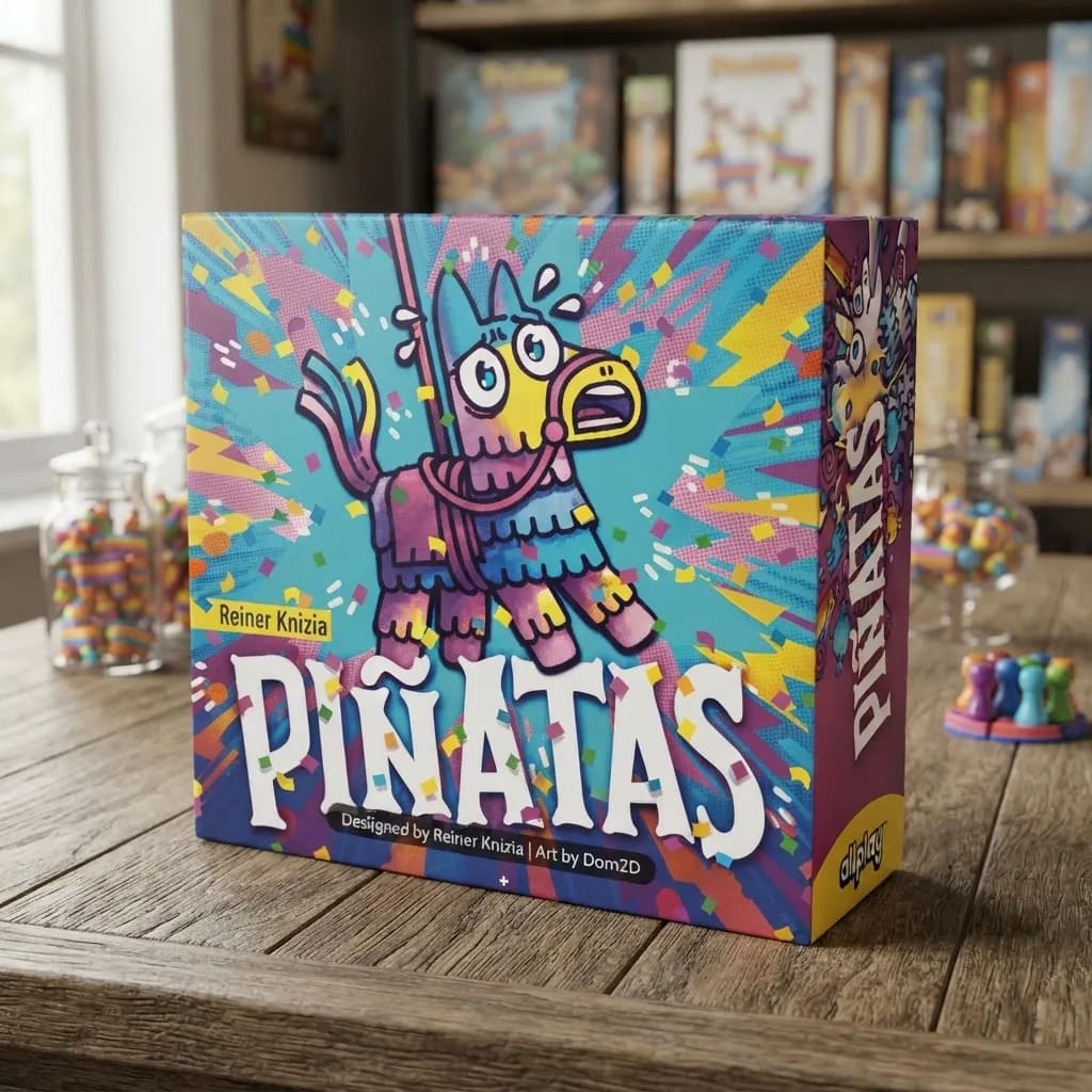 Juego de Mesa Piñatas Estrategia Para Niños Adultos