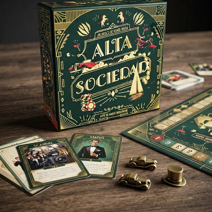 Juego de Mesa Estrategia Alta Sociedad Para Niños Adultos