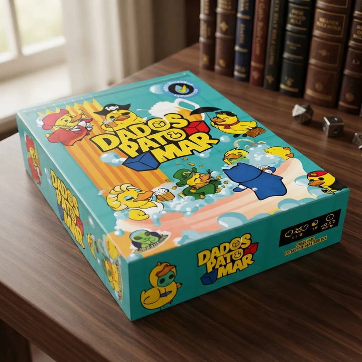 Juego de Mesa Dados Pato Mar Estrategia Para Niños Adultos