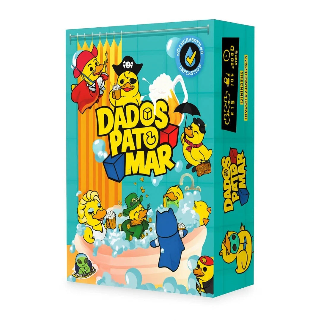 Juego de Mesa Dados Pato Mar Estrategia Para Niños Adultos