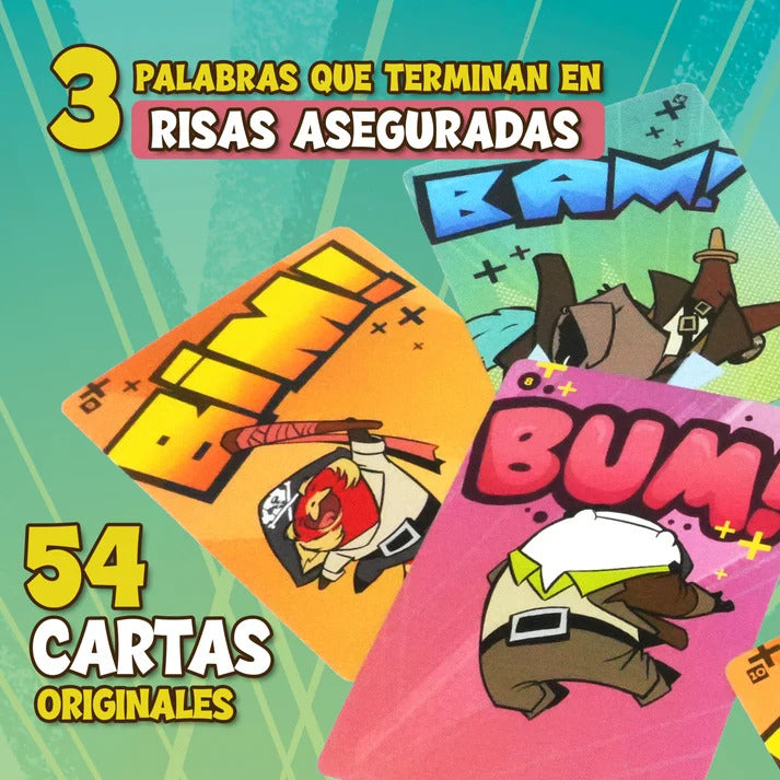 Juego de Mesa Bim Bam Bum Estrategia Para Niños Adultos